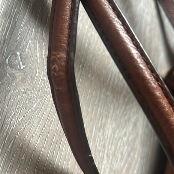 Coach Tan Leather Satchel - Picture 13 of 14